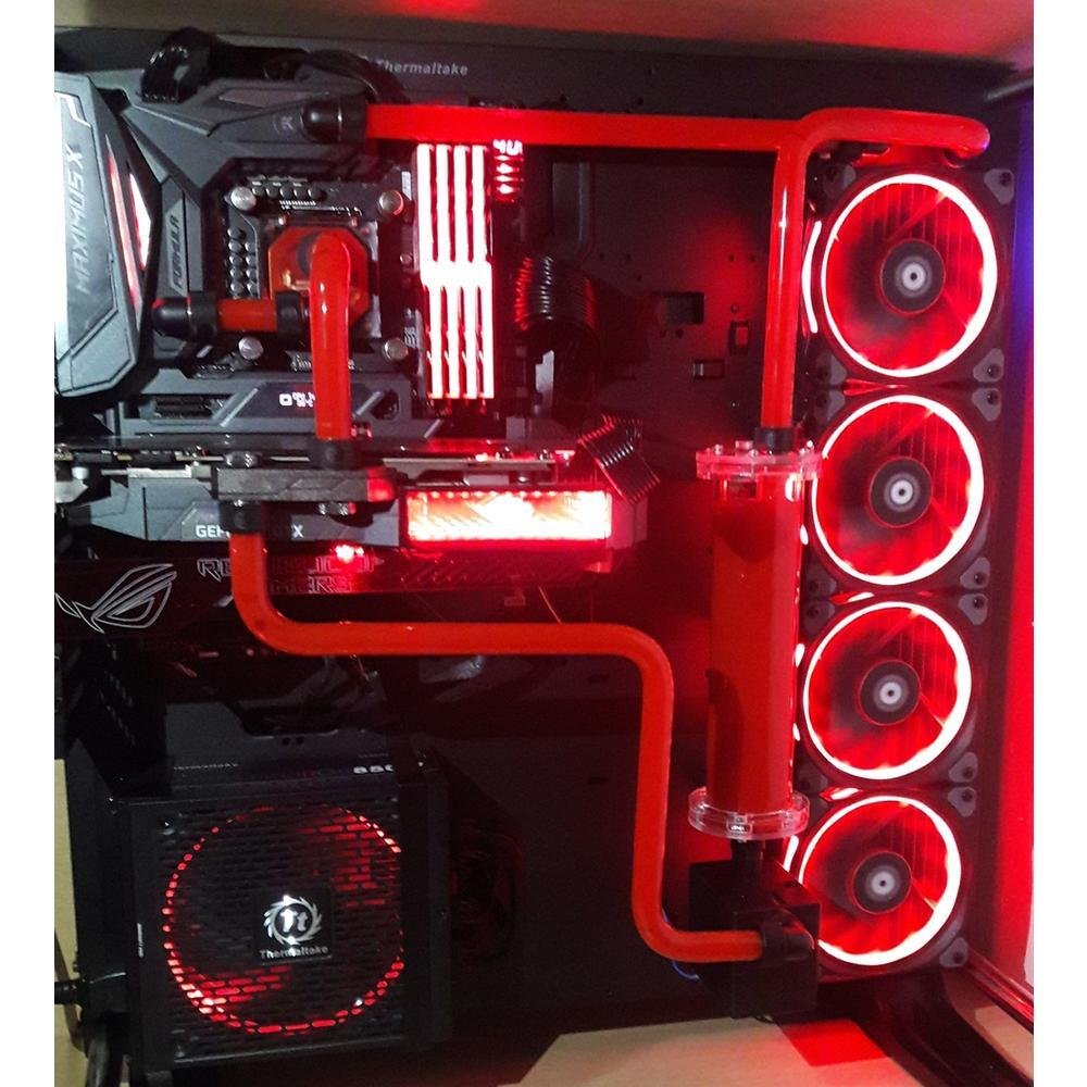 Fluido Gbawatercooler Pó De Diamante - Vermelho Opaco - 1l. 6