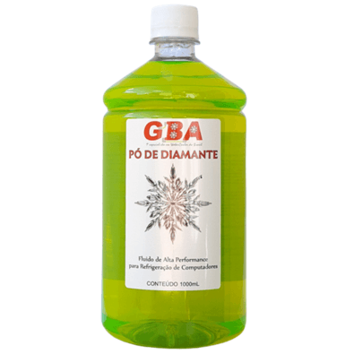 Fluido Gbawatercooler Pó De Diamante - Laranja - 1l.