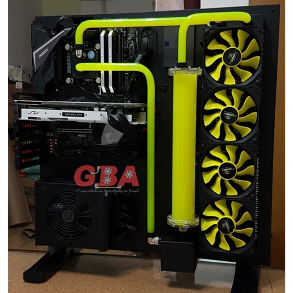 Fluido Gbawatercooler Pó De Diamante - Amarelo Opaco - 1l. 6