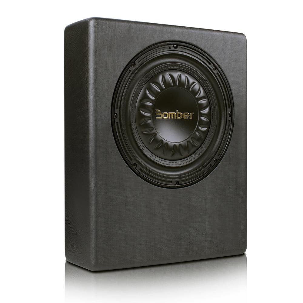 Caixa De Madeira Slim  High Power 300 Watts Rms 4 Ohms - Bomber