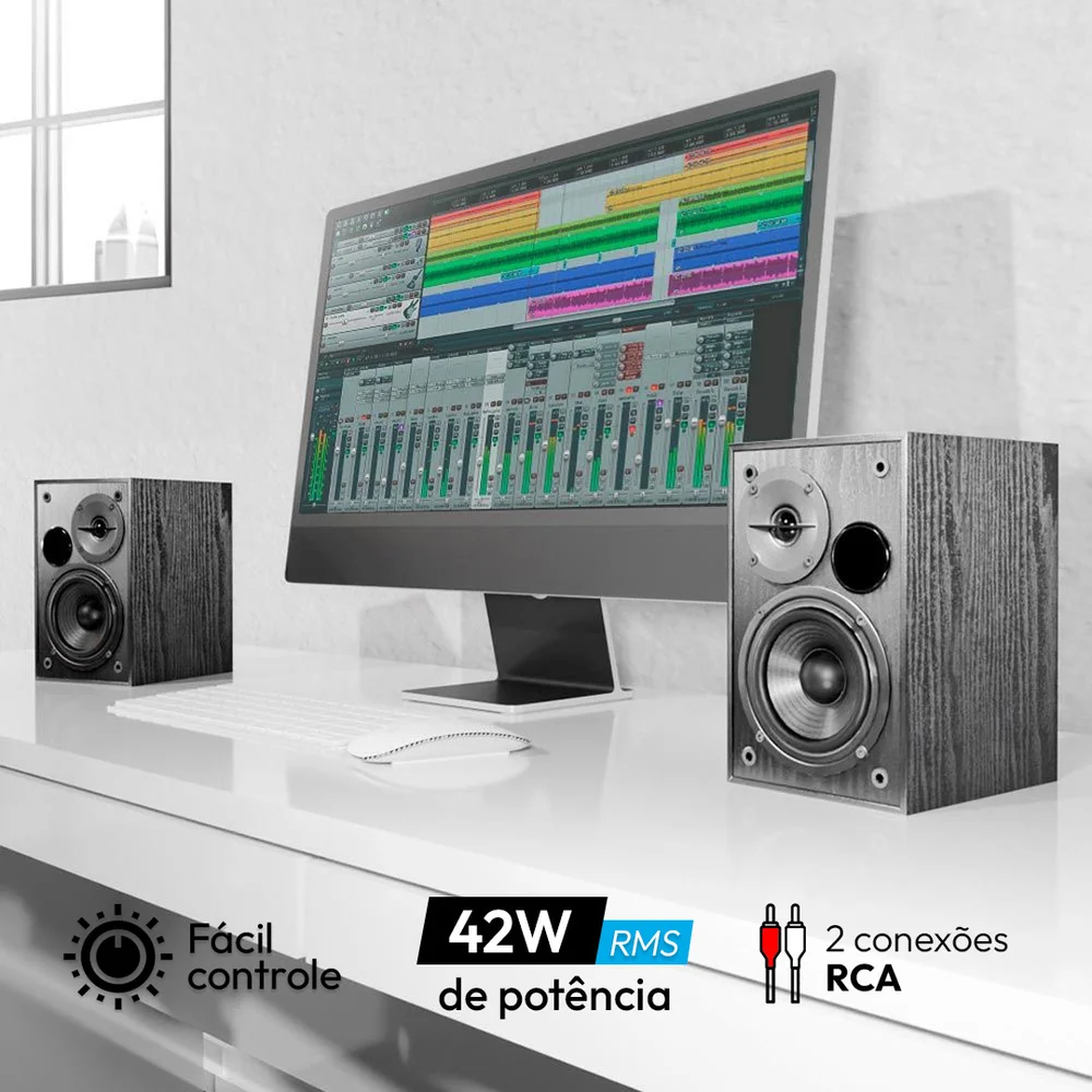 R1100 Edifier Monitor de áudio potente para Home