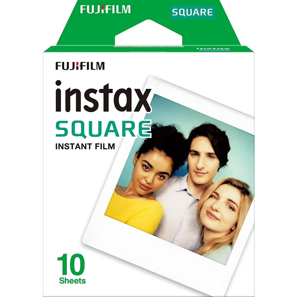 Filme Instantâneo Instax Square Com 10 Poses Fujifilm Filme Instantâneo Instax Square Com 10 Poses Fujifilm