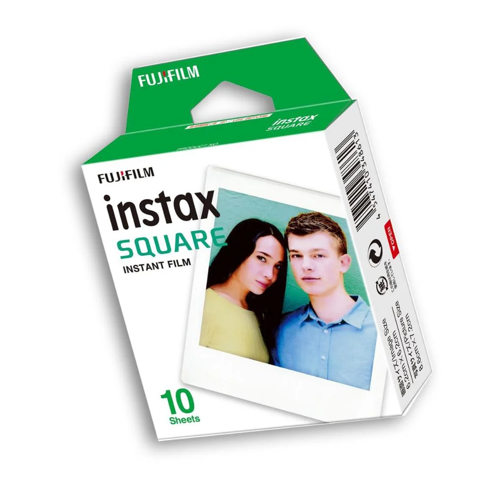 Filme Instantâneo Instax Square Com 10 Poses Fujifilm Filme Instantâneo Instax Square Com 10 Poses Fujifilm