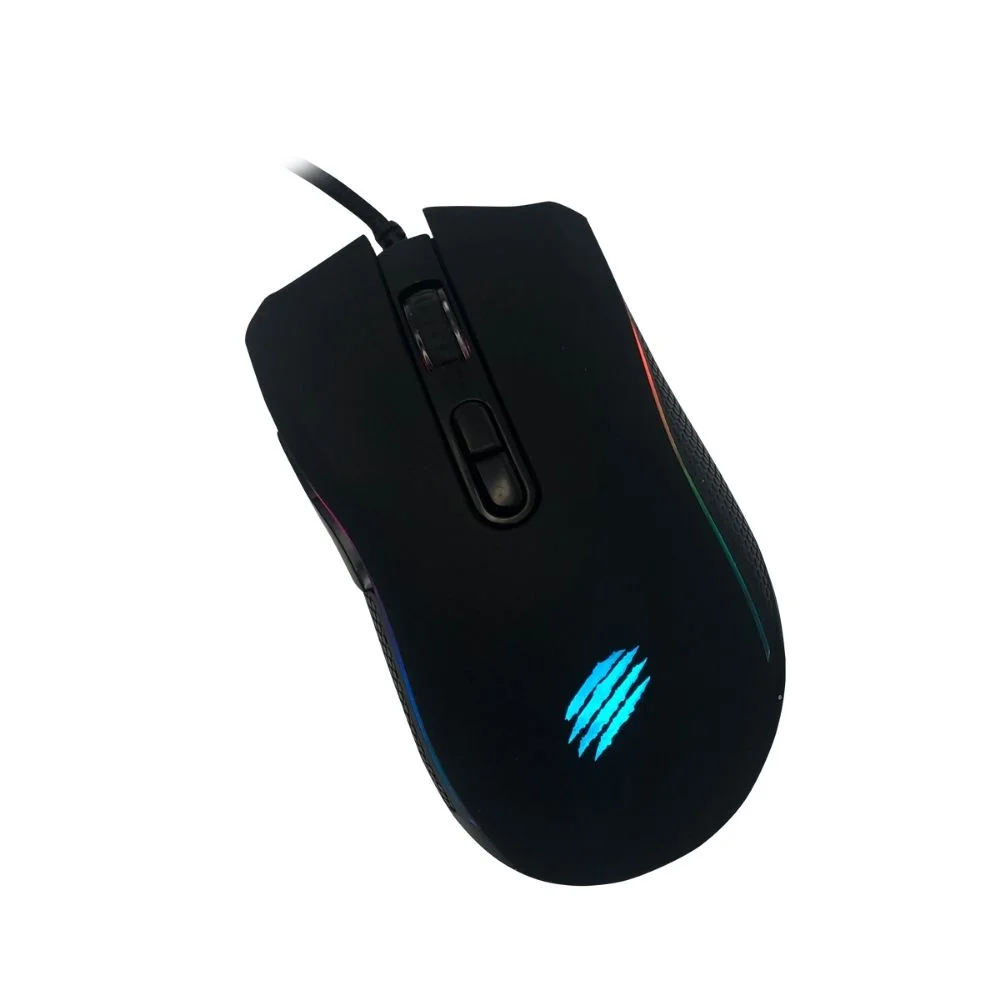 Imagem 3 de 5 do produto Mouse Gamer OEX Game MS324 Onix, RGB, 6400 DPI, 7 Botões, Preto