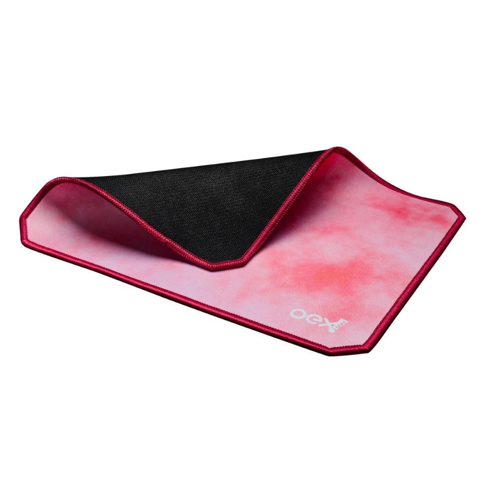 Imagem 4 de 5 do produto Kit Oex Vibes Com Mouse, 2400 DPI + Mousepad, 32 x 24cm, Rosa- Mc200