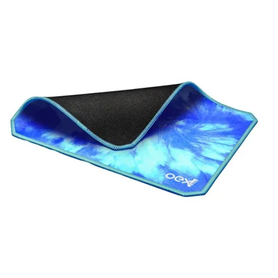 Kit Oex Vibes Com Mouse, 2400 DPI + Mousepad, 32 x 24cm, Azul  - Mc200