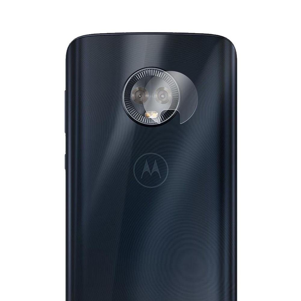 Imagem 2 de 3 do produto Película De Vidro Para Lente Câmera Motorola Moto G6 - Gorila Shield
