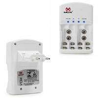 Carregador Pilha Mox Aa/aaa Bat 9v Mo-cp52 / Un/