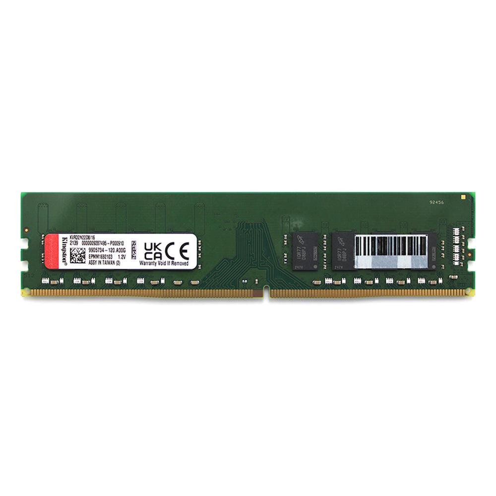 Imagem 2 de 3 do produto Memória Kingston, 16GB, 3200MHz, DDR4, CL22 - KVR32N22D8/16
