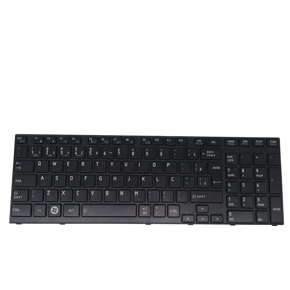 Teclado P/ Notebook Toshiba Satellite A660 A600 A600d - Br Teclado P/ Notebook Toshiba Satellite A660 A600 A600d - Br