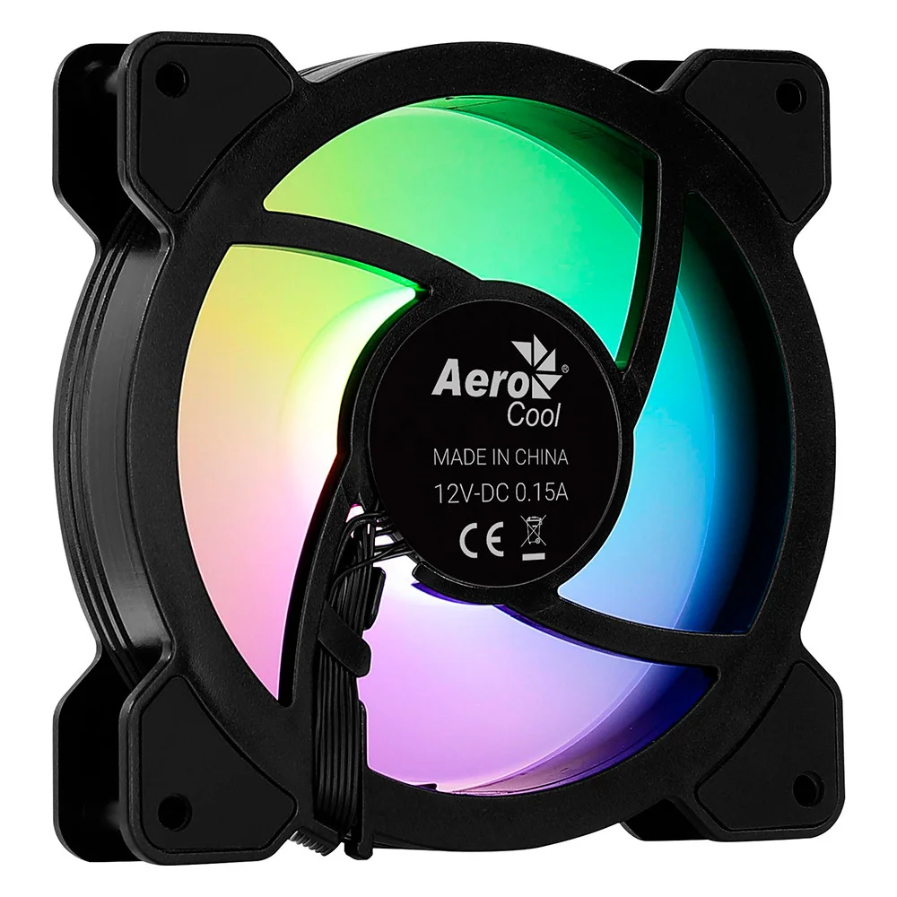Cooler FAN Aerocool Mirage 12, 120Mm, ARGB, Para Gabinete - 73847 5