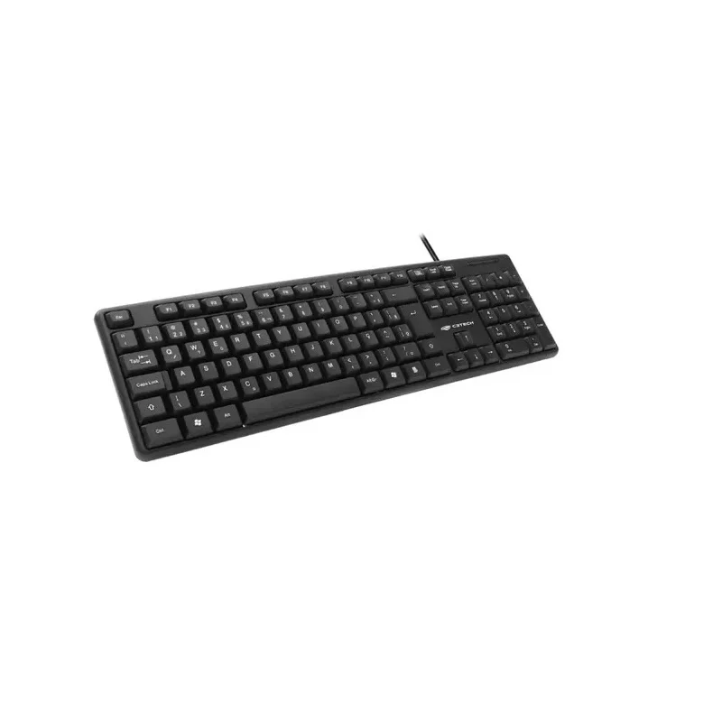 Imagem 3 de 4 do produto Teclado C3tech Kb-15bk, USB, ABNT2, Anti-Respingo, Preto