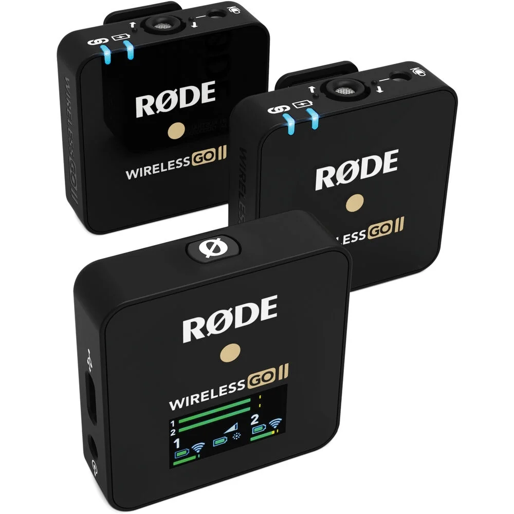 RODE WIRELESS GO 美品 RODE Microphones ワイヤレスマイクシステム Wireless GO II 一ヶ月