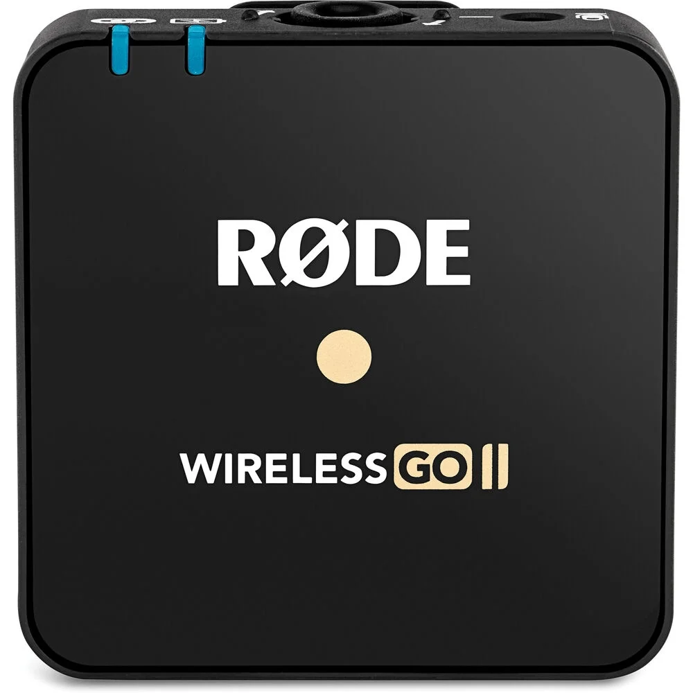 RODE Wireless GO II ワイヤレスマイク Rode Sistema de microfone sem fio sem fio GO II sem fio, preto