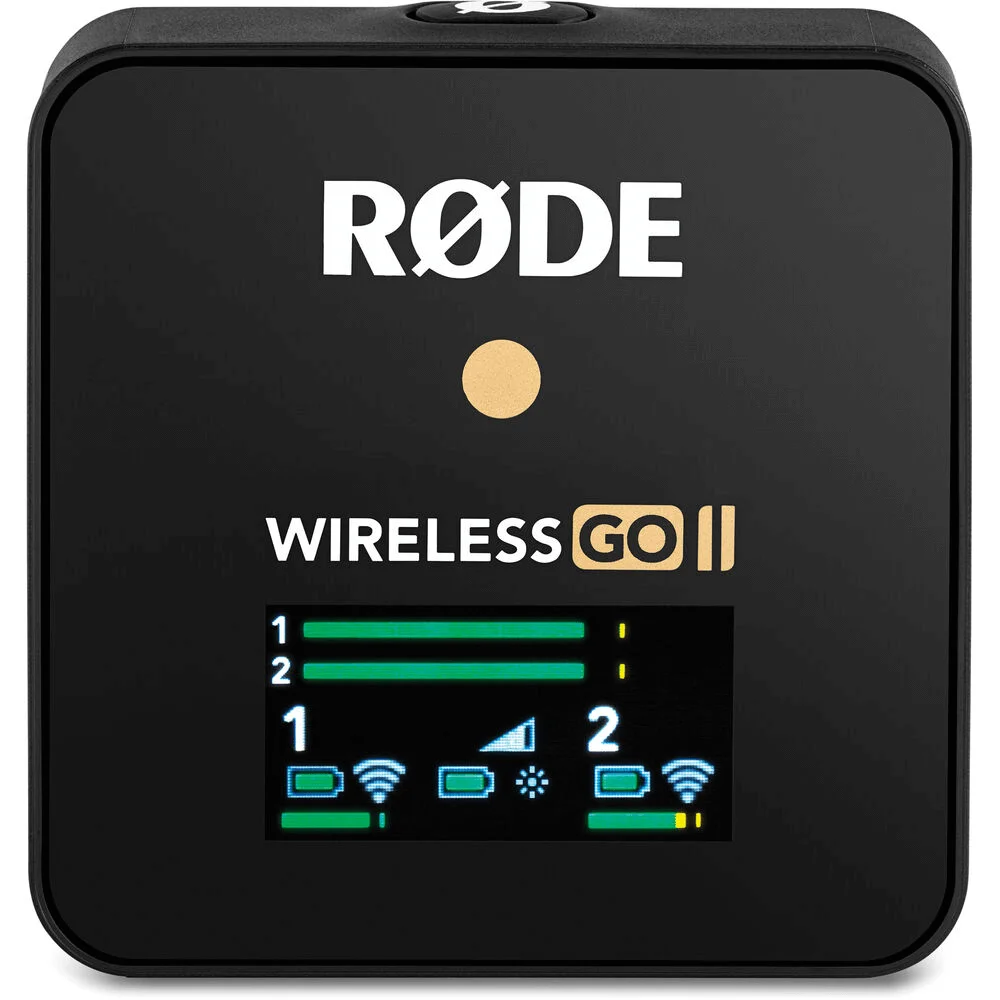 RØDE WIRELESS GO II Rode Wireless GO 2 Sistema de microfone digital compacto duplo sem