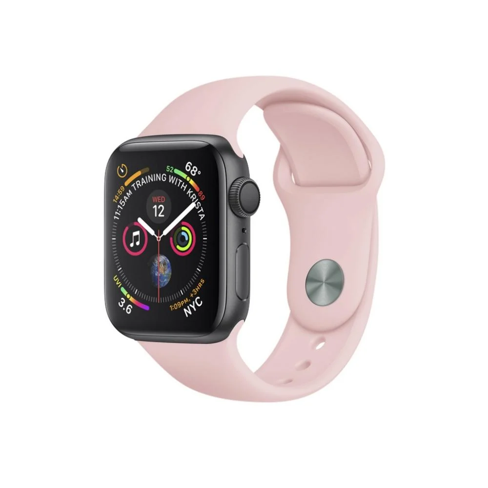 Pulseira Para Apple Watch 42mm / 44mm Ultra Fit - Rosa Claro - Gshield