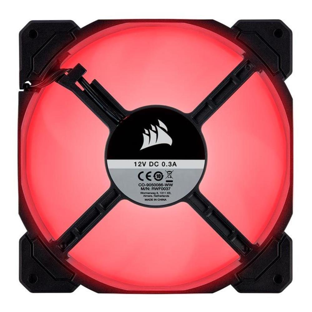 Coooler FAN Corsair AF140, LED Vermelho - CO-9050089-WW 7