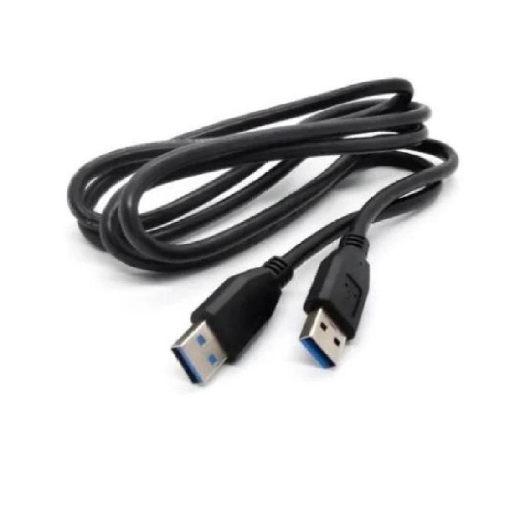 Imagem 2 de 3 do produto Cabo Usb 3.0 De Dados Macho/macho 1.5m Preto Grosso Knup