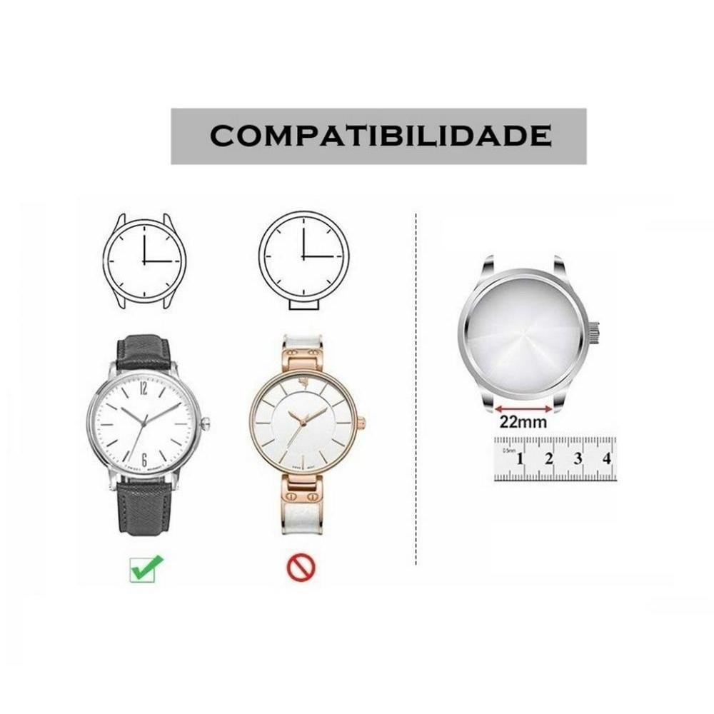 Imagem 2 de 5 do produto Pulseira Universal Ballistic Para Relógio 22mm - Verde Olivia - Gshield