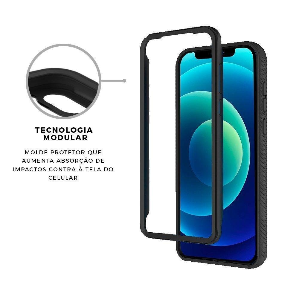 Imagem 2 de 5 do produto Capa Stronger Preta Para Iphone 13 Pro Max - Gshield