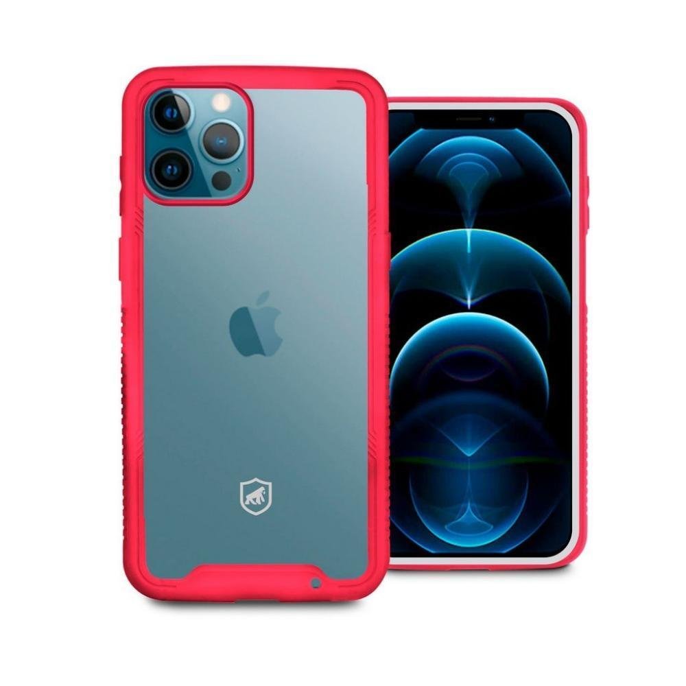 Imagem 4 de 4 do produto Capa Stronger Rosa Para Iphone 13 Pro Max - Gshield