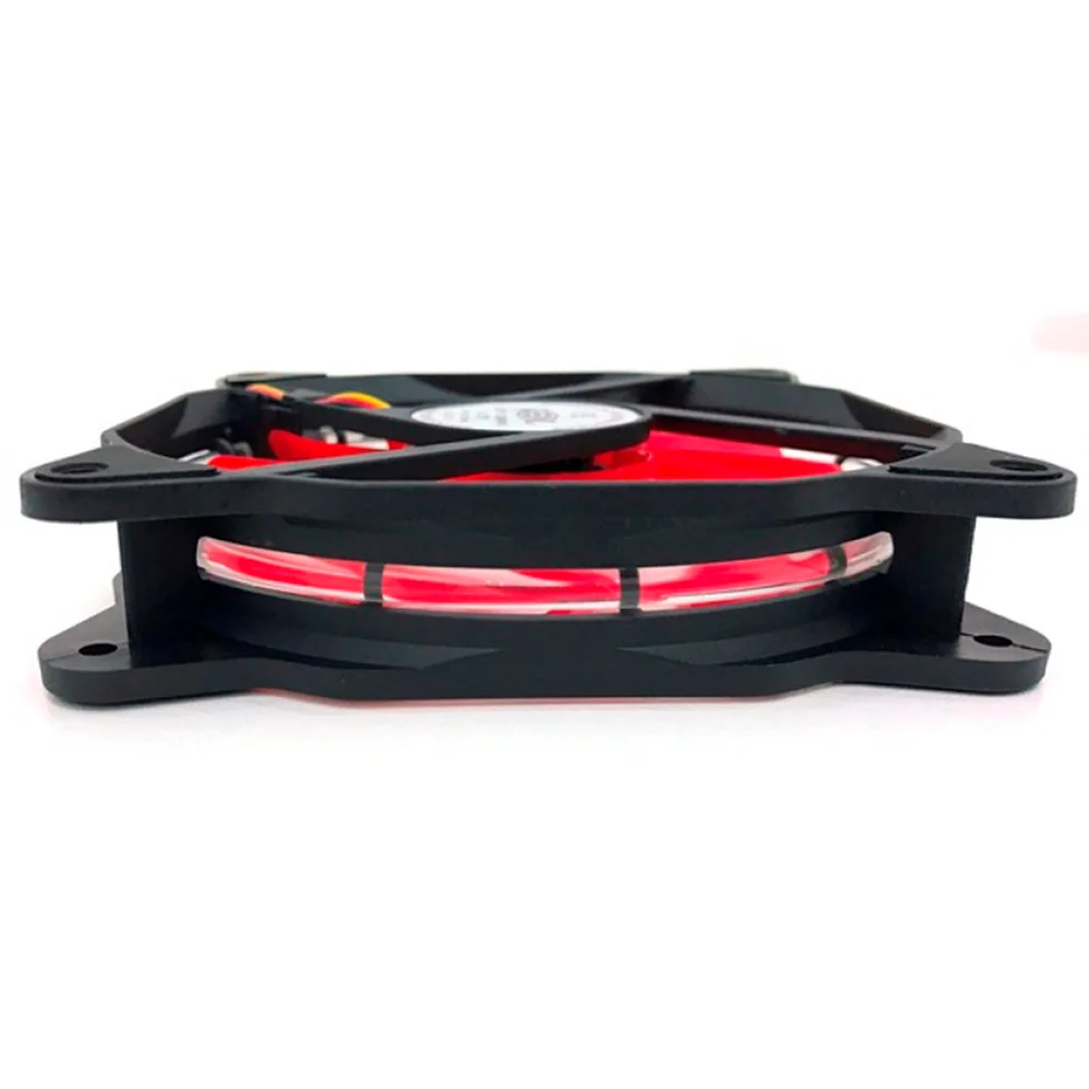 Cooler FAN DEX DX-12F, 120mm, LED Vermelho - 4421 5
