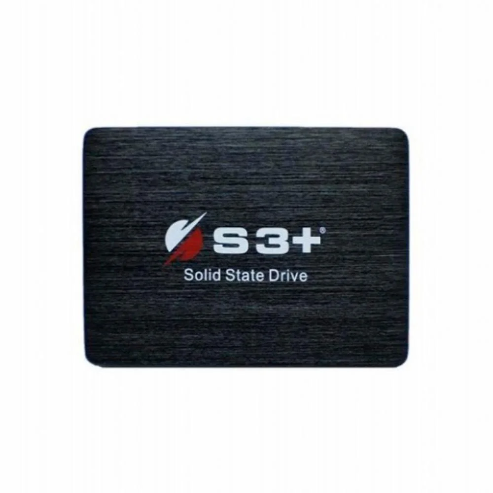 SSD S3+ S3SSDC120 120GB, SATA, Leitura 550MB/s, Gravação 500MB/s, Preto