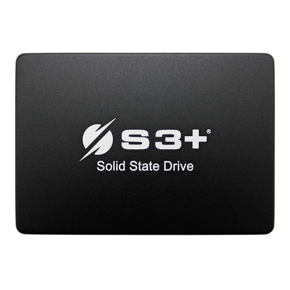 SSD S3+ S3SSDC120 120GB, SATA, Leitura 550MB/s, Gravação 500MB/s, Preto