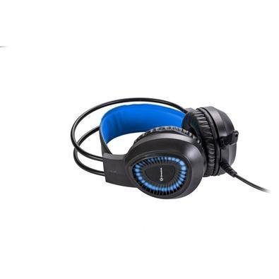 Headphone Headset Gamer com LED Azul para PS4 Xbox Pc Notebook