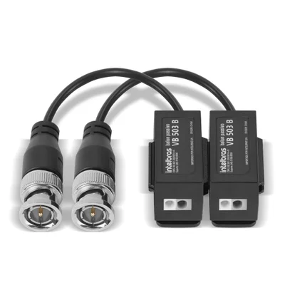 Balun Passivo Multi Hd Intelbras Para Câmeras 4k Ultra Hd Vb 503 B
