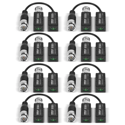Kit 8 Baluns Passivo Multi Hd Para Câmeras 4k Ultra Hd Vb 500 P Intelbras