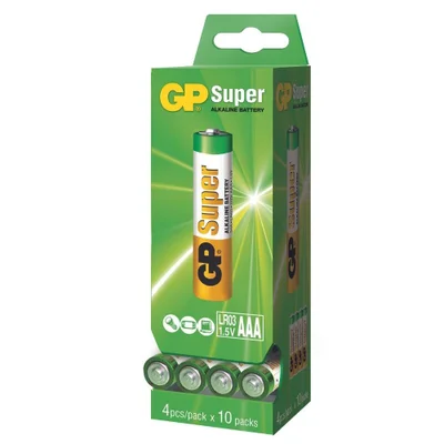 Pilhas Alcalinas Tam Aaa Dispenser Box C/40