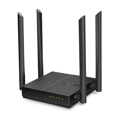 Roteador Wireless TP-Link Archer C64, Padrão Ethernet AC, 1267 MBPS,  Bandas duplas 2.4 GHz e 5 GHz, 4 Antenas