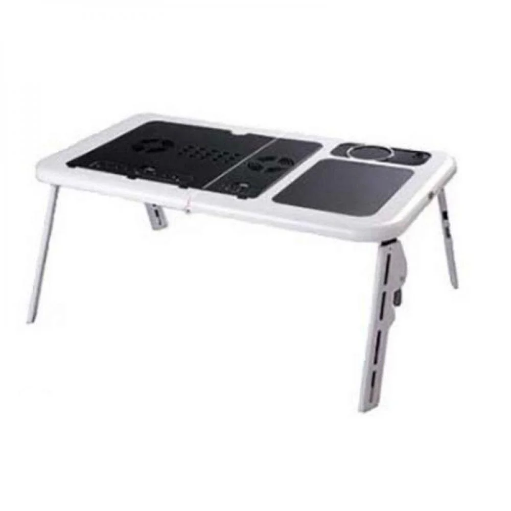 Imagem 4 de 4 do produto Mesa Para Notebook Com 2 Coolers Portátil Dobrável Até 15,4 Polegadas