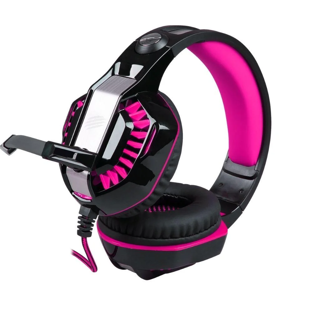 Imagem 3 de 4 do produto Headset Com Fio Beast-xr Oexgame Hs404 USB Rosa/pr