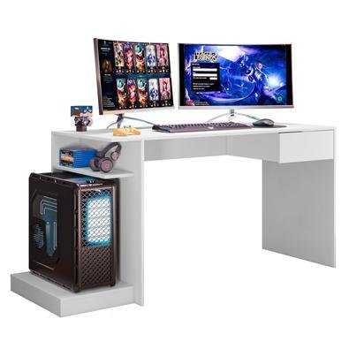 Mesa Para Computador Gamer Rubi, Branco