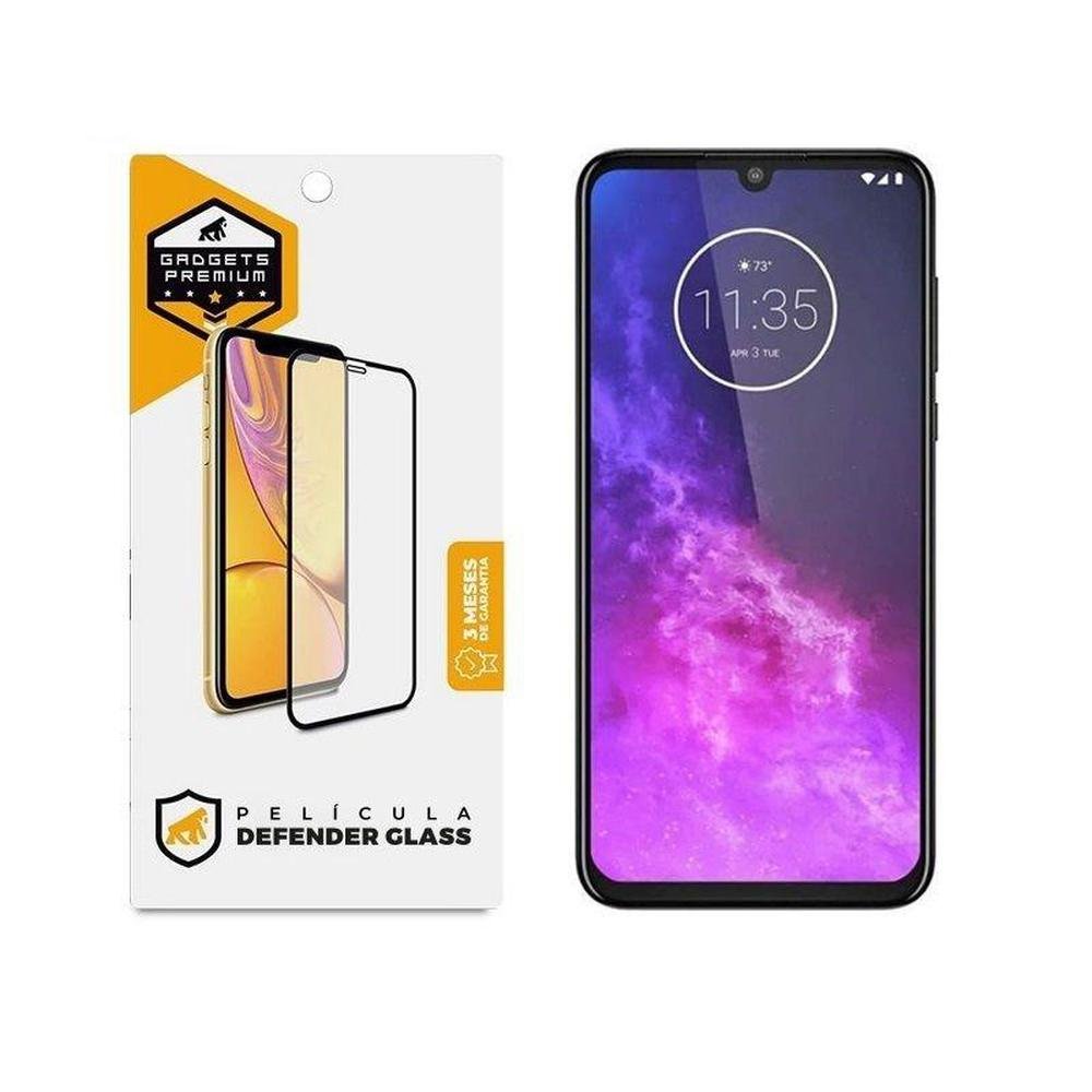Imagem 3 de 5 do produto Película Defender Glass Para Motorola Moto One Zoom - Gshield