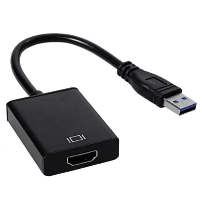 Adaptador USB Exbom, Conversor USB 3.0 X HDMI, HD 1080p, Para Pc Notebook Tv
