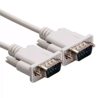 Cabo Serial Db9 M X Db9 M, 1.5 Metro, Branco, Gv Cbd308