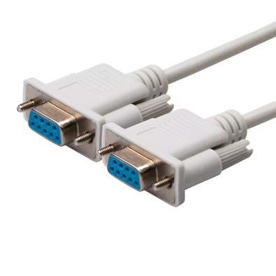 Cabo Serial Db9 F X Db9 F - 1.3 Metro, Branco, Gv Cbe006