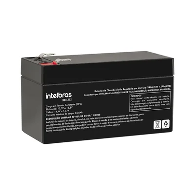 Bateria Intelbras Selada Xb 1212, 12V, 1.2Ah, Vrla - 4821003 — foto 4