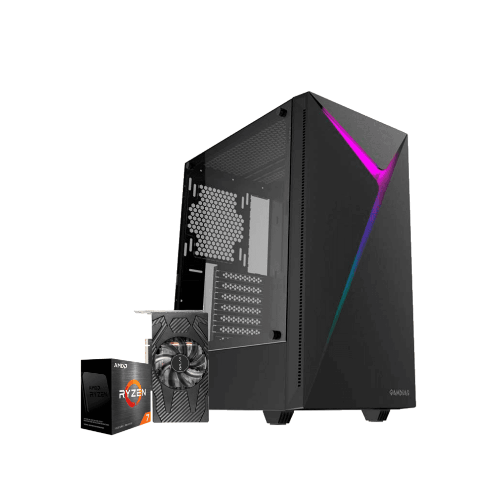 PC Pichau Gamer, AMD Ryzen 7 5700X, GeForce RTX 3050 8GB, 16GB