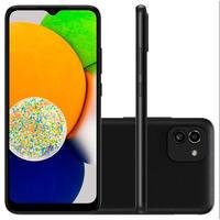 Smartphone Samsung Galaxy A03, 64GB, 4GB Ram, Dual Chip, Tela Infinita De 6.5'' - Preto.