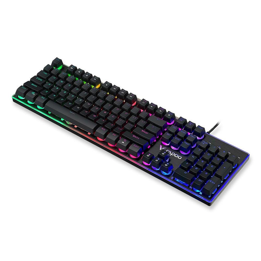 Imagem 2 de 4 do produto Teclado Gamer Rapoo Vpro,  Retroiluminado, Preto - Ra029