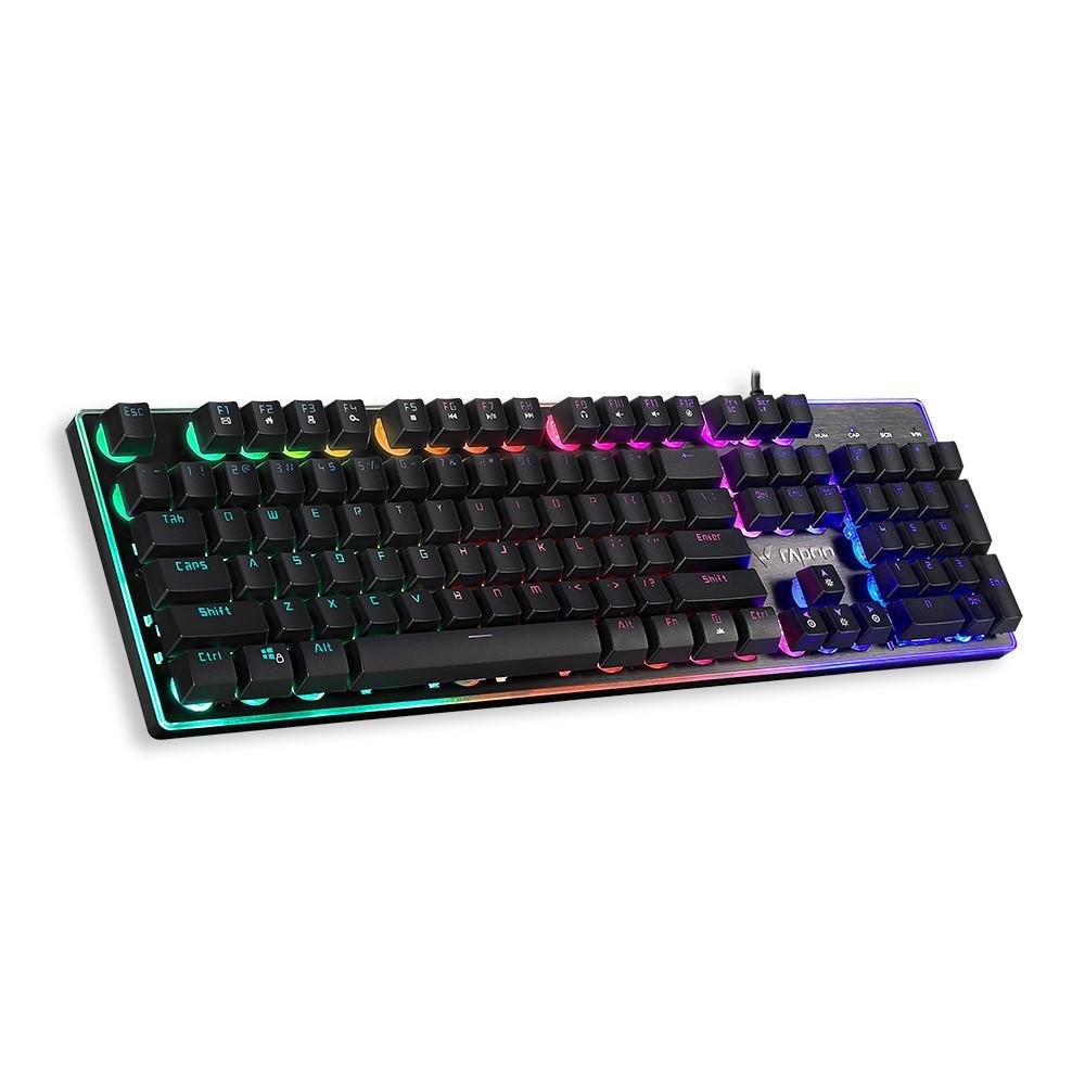 Imagem 4 de 4 do produto Teclado Gamer Rapoo Vpro,  Retroiluminado, Preto - Ra029