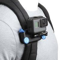 Suporte Clipe De Mochila Shoot Colete, Para Câmeras GoPro, Eken, Sjcam, DJI