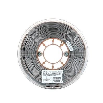 Filamento 3d Esun Petg, Solid Silver