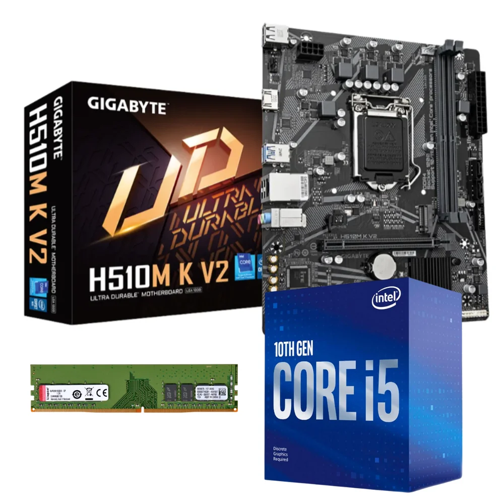 Placa Me H410 Processador I5 Memória 16GB KaBuM