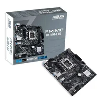 Placa Mãe Asus Prime D4, Intel LGA 1700, mATX, DDR4 - H610M-E Placa Mãe Asus Prime D4, Intel LGA 1700, mATX, DDR4 - H610M-E