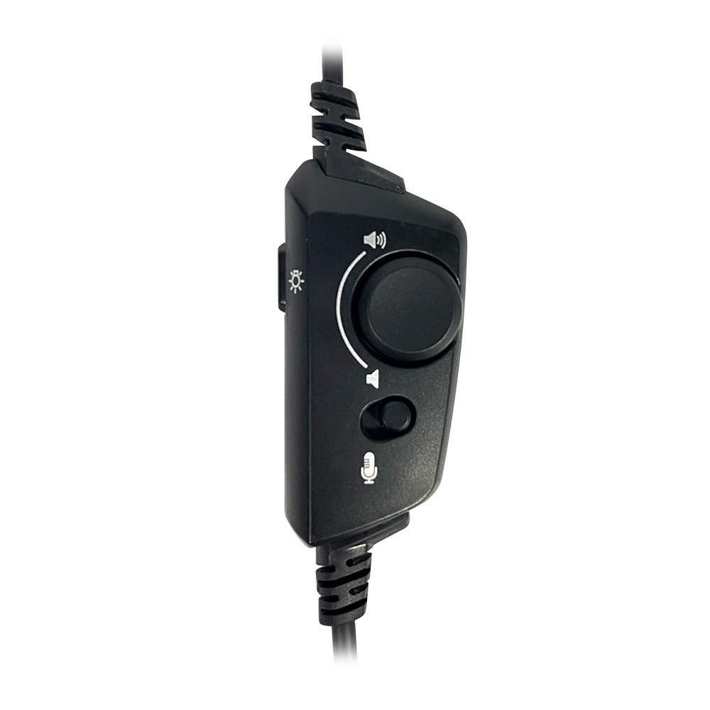 Imagem 4 de 5 do produto Headset Fone Gamer Rapoo V-pro, USB, Canal 7.1 , Vh710, LED, Preto- Ra033